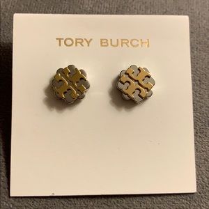 Authentic Tory Burch stud earrings